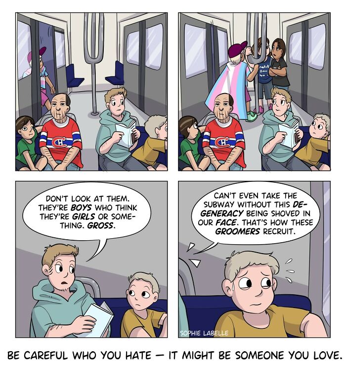 Comic About Trans And Queer People By Sophie Labelle