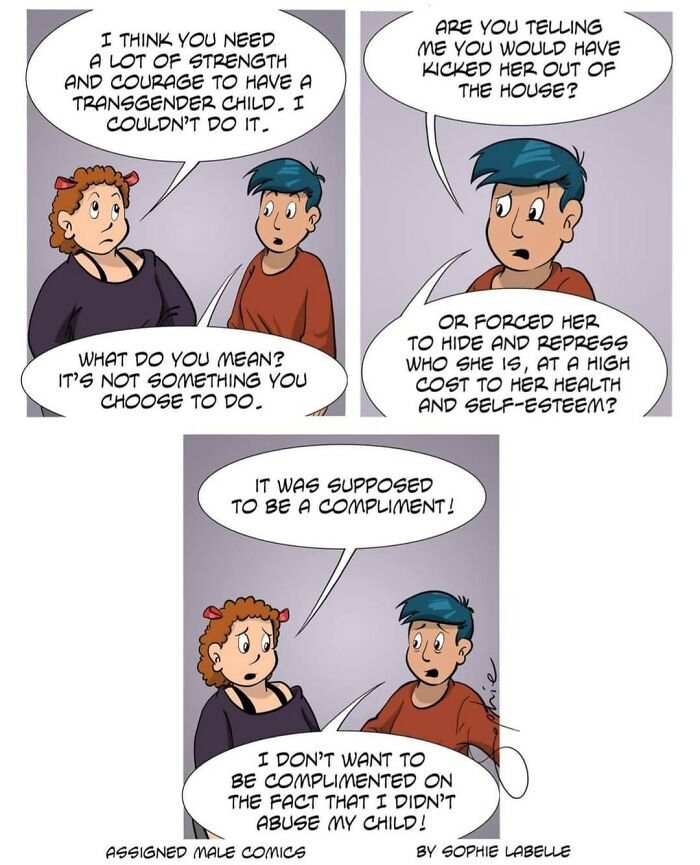 Comic About Trans And Queer People By Sophie Labelle