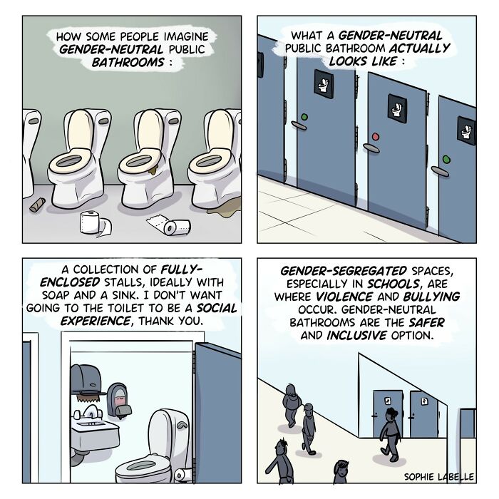 Comic About Trans And Queer People By Sophie Labelle