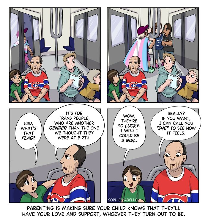 Comic About Trans And Queer People By Sophie Labelle