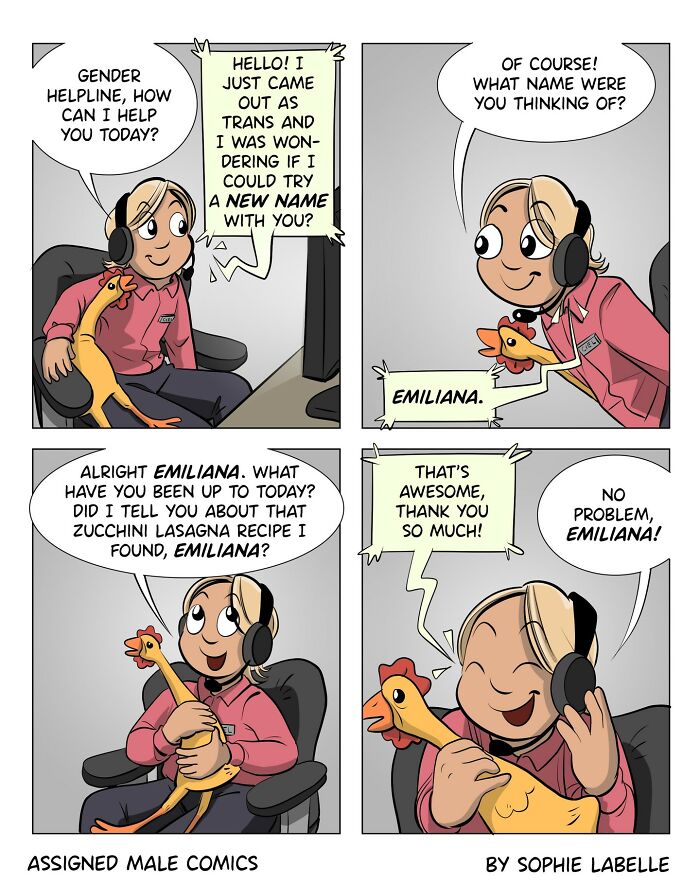 Comic About Trans And Queer People By Sophie Labelle