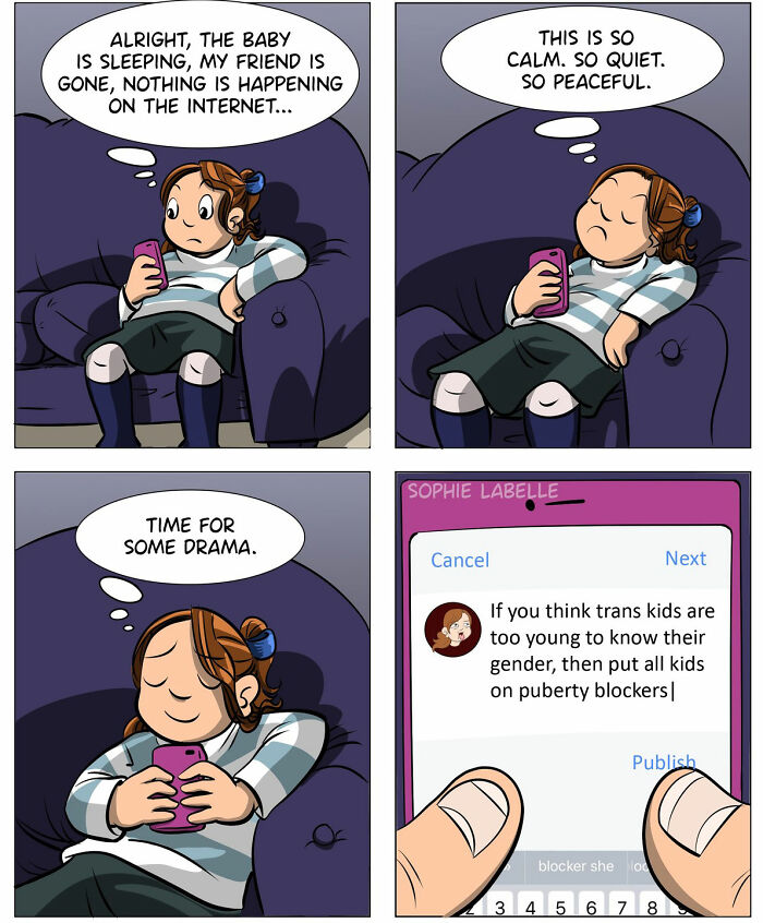 Comic About Trans And Queer People By Sophie Labelle