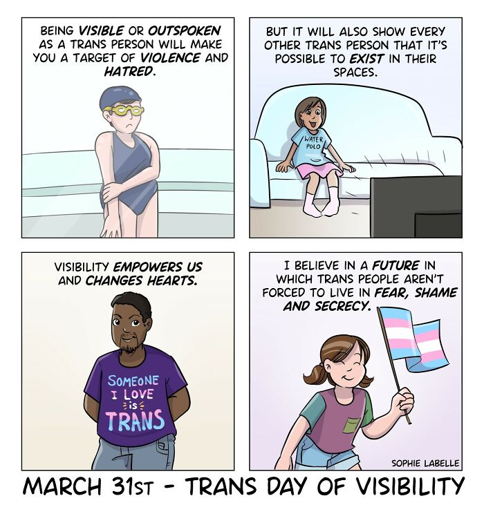 Comic About Trans And Queer People By Sophie Labelle