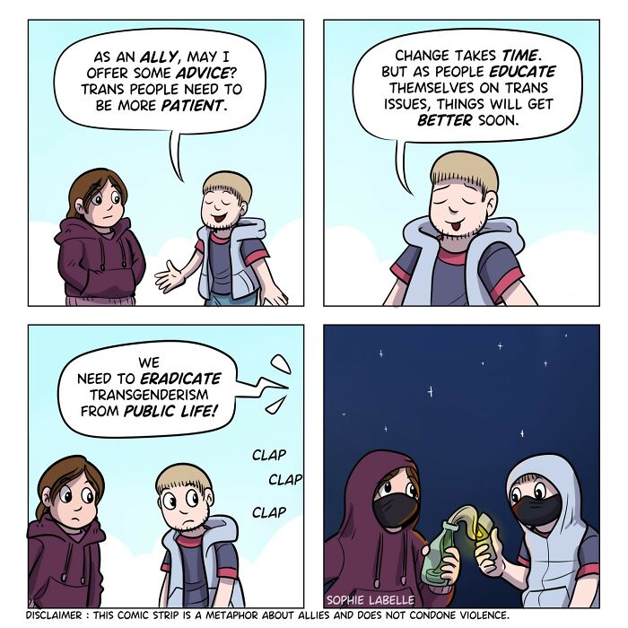 Comic About Trans And Queer People By Sophie Labelle