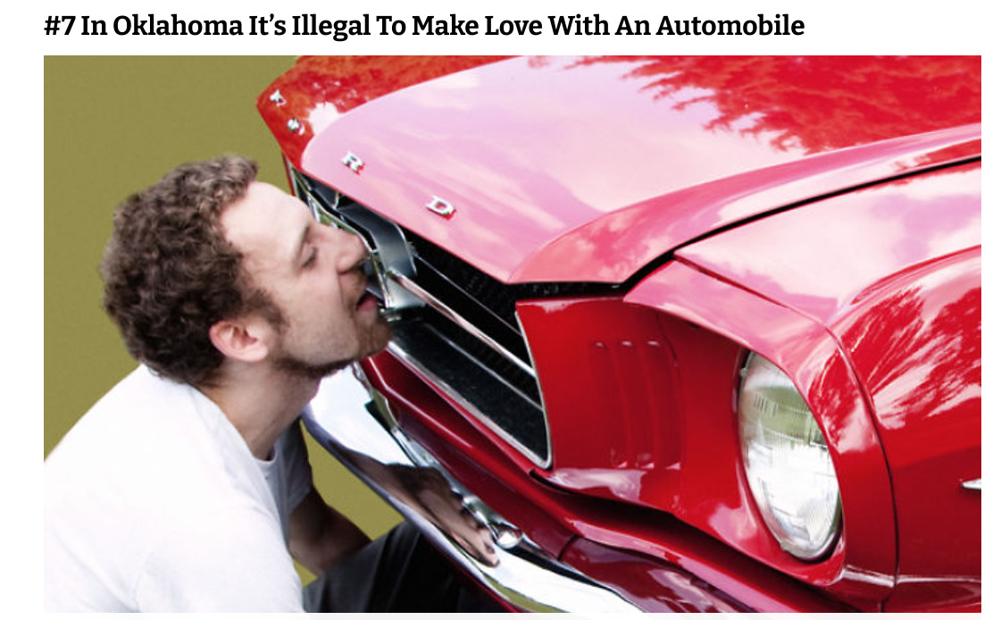What Is The Weirdest Law In The World