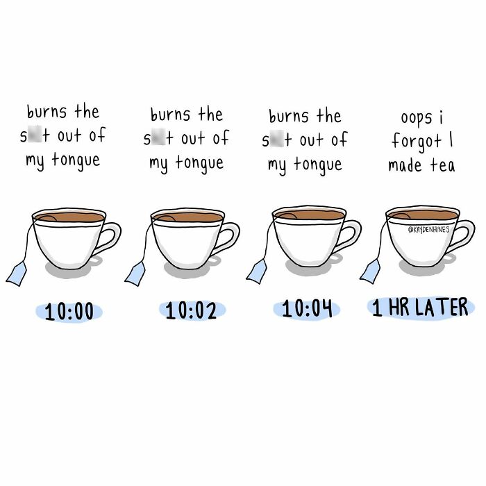 Funny Life Illustration By Kayden Hines