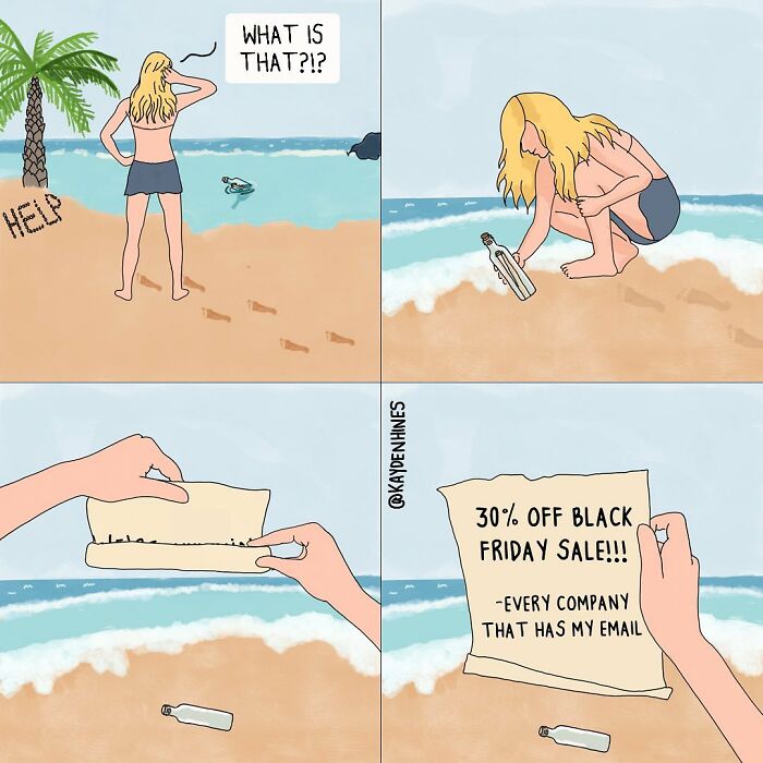 Funny Life Illustration By Kayden Hines