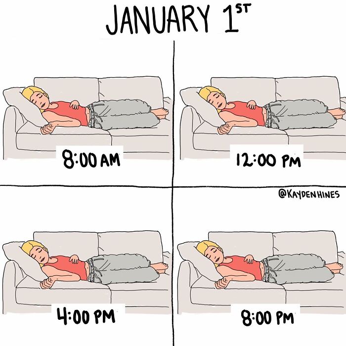 Funny Life Illustration By Kayden Hines