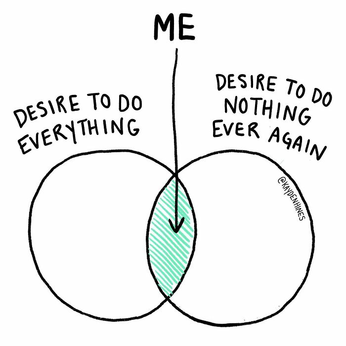 Funny Life Illustration By Kayden Hines