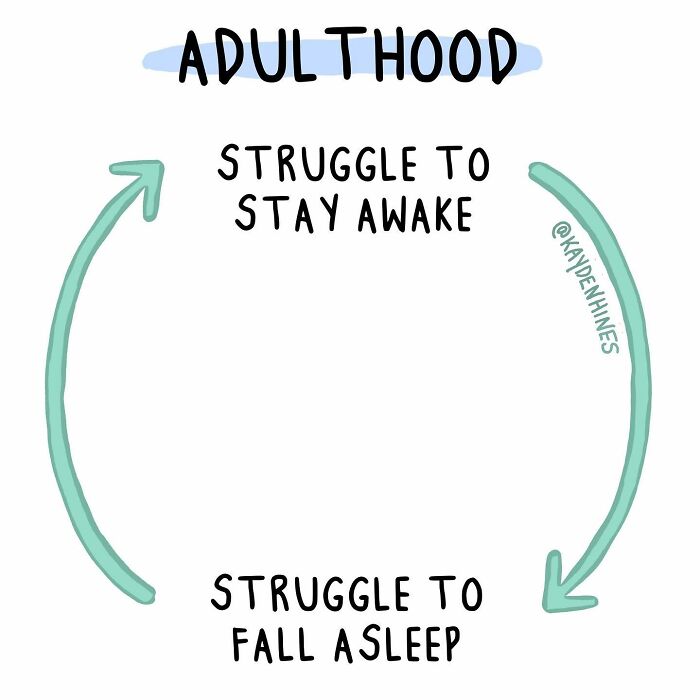 Funny Life Illustration By Kayden Hines