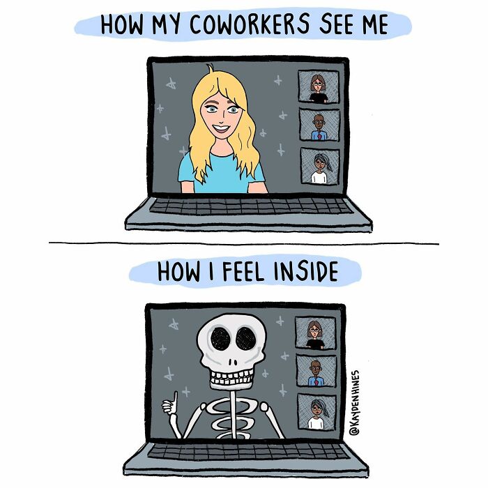 Funny Life Illustration By Kayden Hines