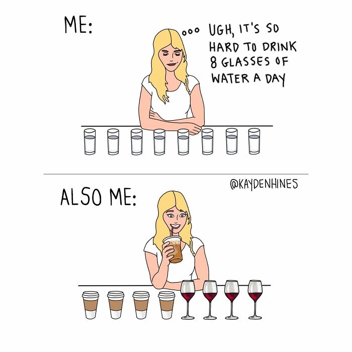 Funny Life Illustration By Kayden Hines