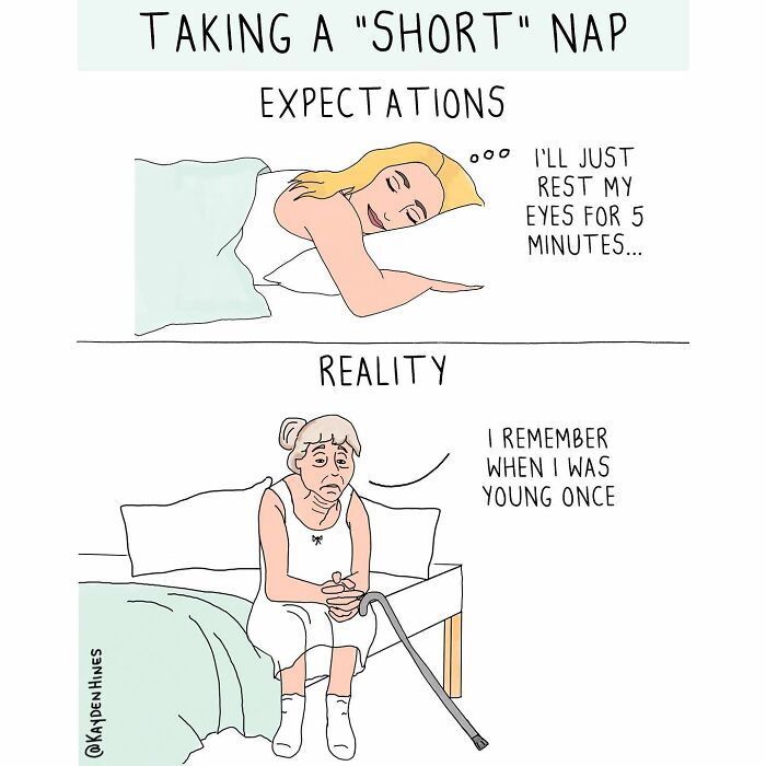 Funny Life Illustration By Kayden Hines