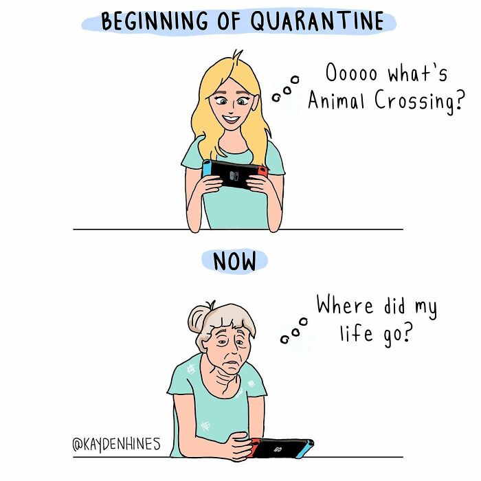 Funny Life Illustration By Kayden Hines