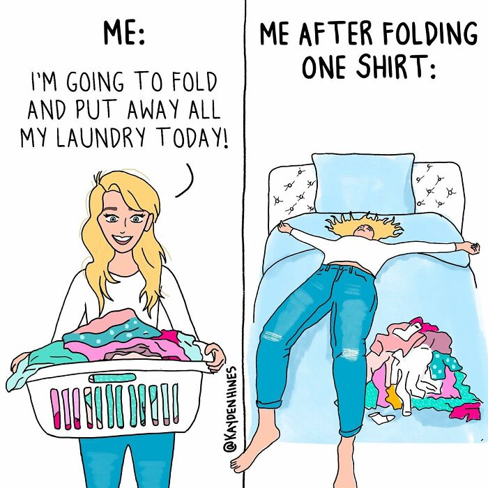 Funny Life Illustration By Kayden Hines