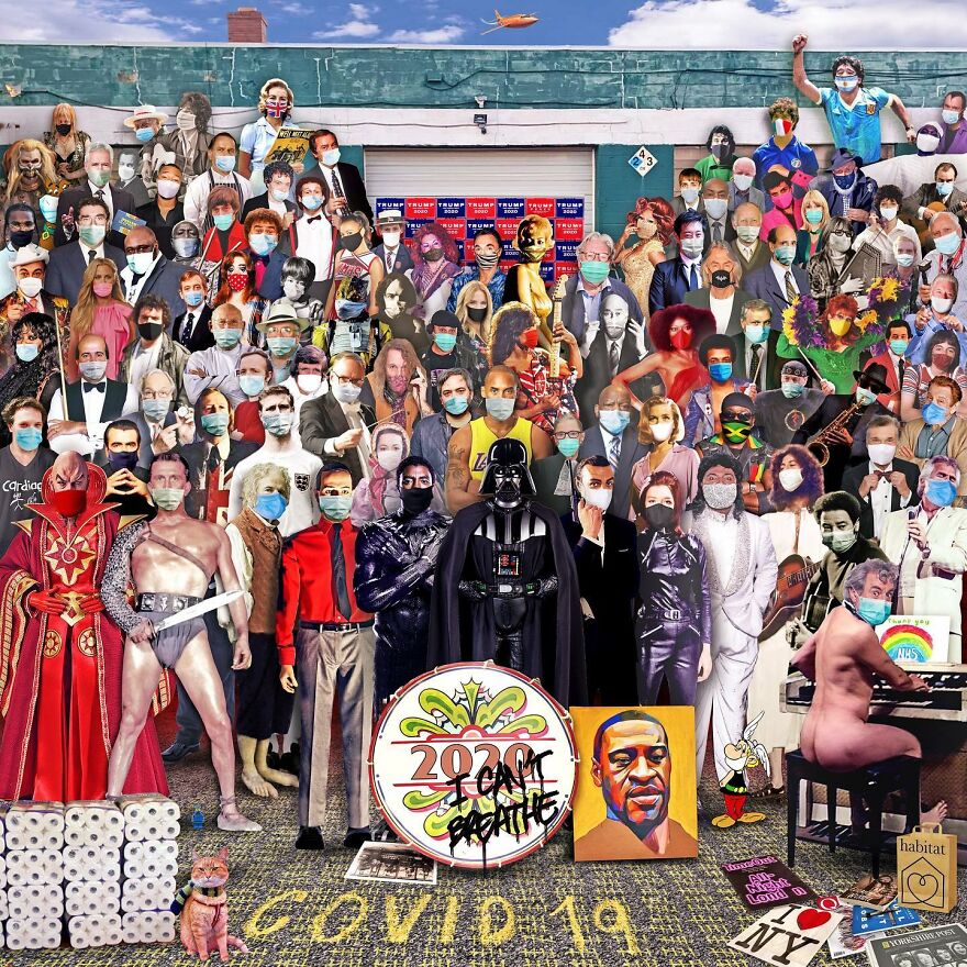 2016-2023 Tribute To Famous People Who Passed Away Inspired By Sgt. Pepper’s Album Cover By This Artist 2016-2023 Tribute To Famous People Who Passed Away Inspired By Sgt. Pepper’s Album Cover By This Artist
