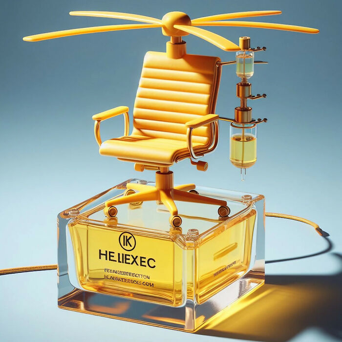 With The Help Of AI, I Made Nigerian Office Chairs Take To The Skies