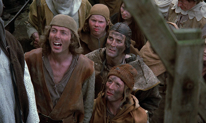 Monty Python and the Holy Grail movie scene