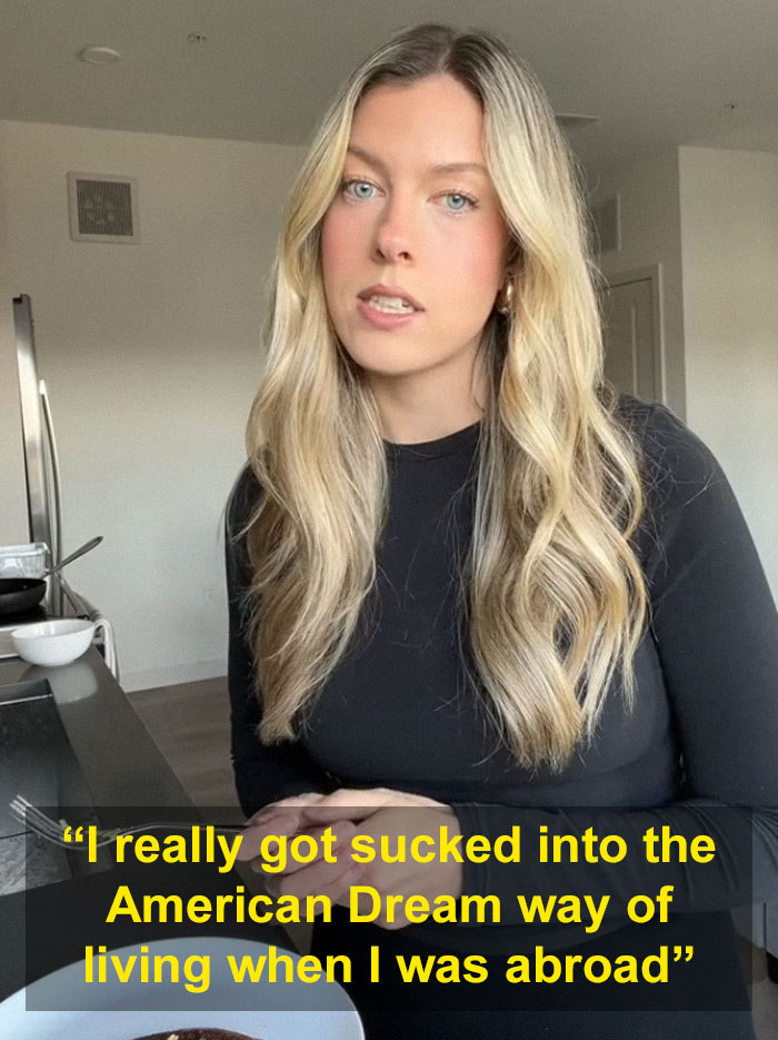 “It’s Literally All A Lie That Is Sold To You”: Woman Regrets Moving Back To The USA From Europe “It’s Literally All A Lie That Is Sold To You”: Woman Regrets Moving Back To The USA From Europe