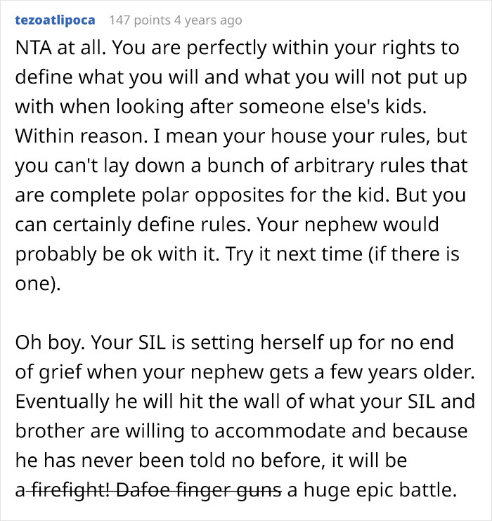 Aunt Refuses To Babysit Her Nephew Until He’s Potty Trained, Gets Accused Of “Parent-Shaming” Aunt Refuses To Babysit Her Nephew Until He’s Potty Trained, Gets Accused Of “Parent-Shaming”