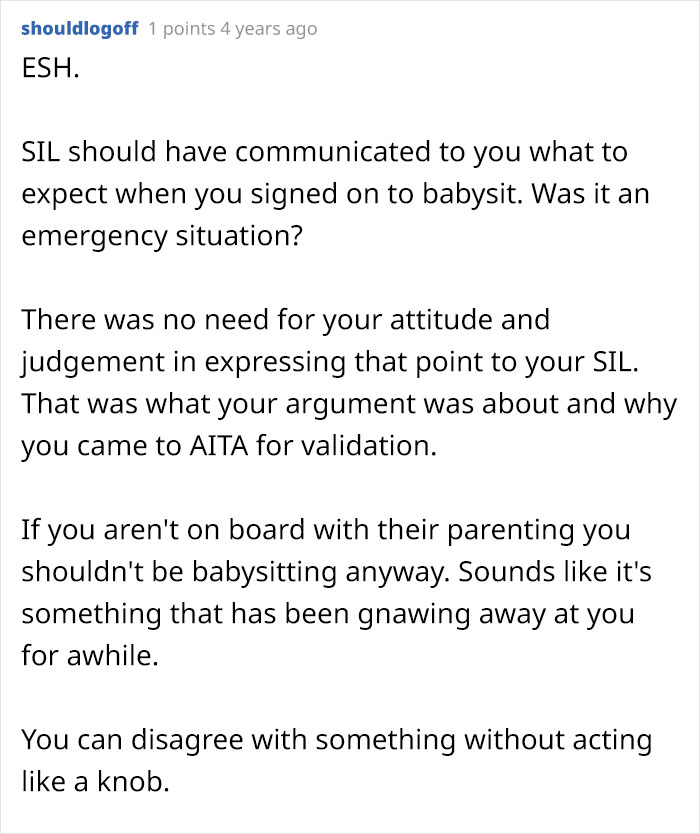Aunt Refuses To Babysit Her Nephew Until He’s Potty Trained, Gets Accused Of “Parent-Shaming” Aunt Refuses To Babysit Her Nephew Until He’s Potty Trained, Gets Accused Of “Parent-Shaming”