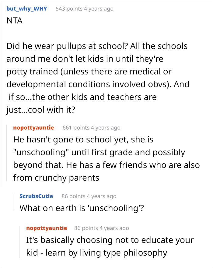 Aunt Refuses To Babysit Her Nephew Until He’s Potty Trained, Gets Accused Of “Parent-Shaming” Aunt Refuses To Babysit Her Nephew Until He’s Potty Trained, Gets Accused Of “Parent-Shaming”