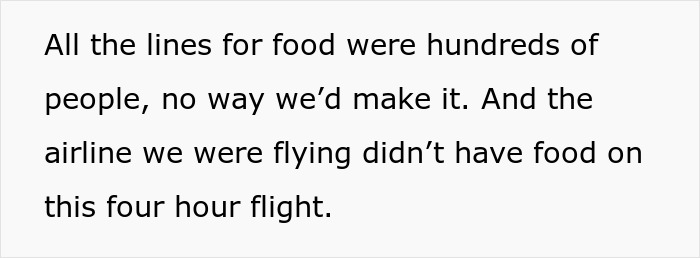 “I Cut Hundreds Of People In Line For Food At The Airport - AITA?” “I Cut Hundreds Of People In Line For Food At The Airport - AITA?”