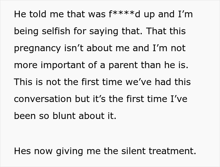 Man Gets Mad When Wife Says Only She&rsquo;s Behind The Choices On Their Baby&rsquo;s Birth, As It&rsquo;s Her Body