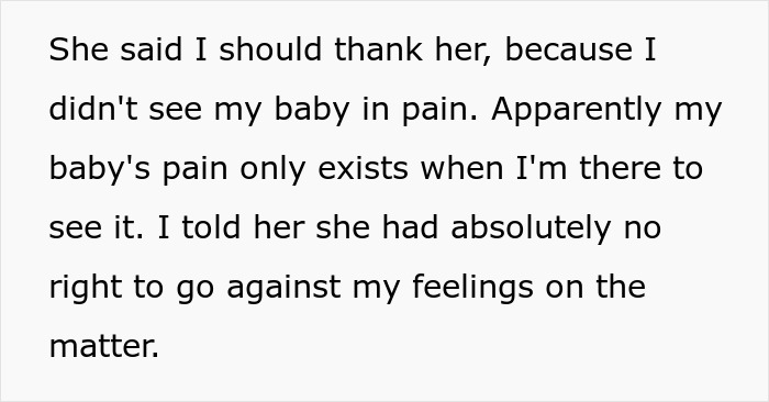 Woman Refuses To Let MIL Babysit Anymore After She Pierced Newborn’s Ears Without Approval Woman Refuses To Let MIL Babysit Anymore After She Pierced Newborn’s Ears Without Approval