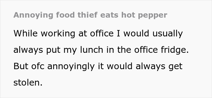 Person Exposes Office Food Thief With A Planted Lunch Burrito: &ldquo;He Immediately Threw Up&rdquo;