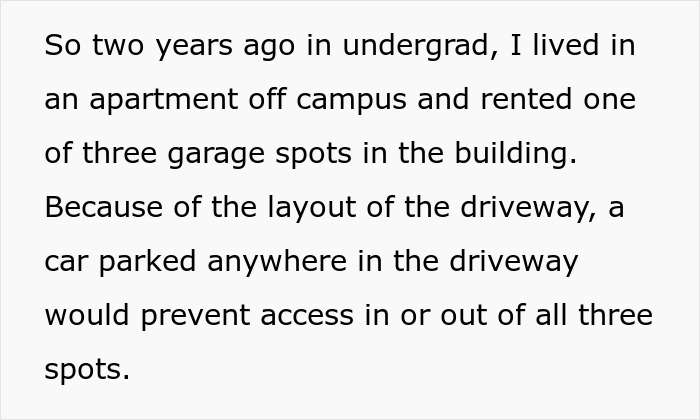 Woman Can&rsquo;t Stand Neighbors Blocking The Garages, Comes Up With Unique Ways To Make Them Stop
