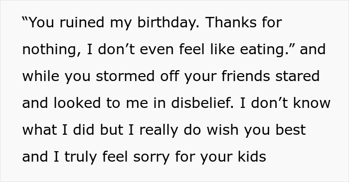 &ldquo;You Ruined My Birthday&rdquo;: Woman Storms Out, Leaving Her Friends And Server Puzzled