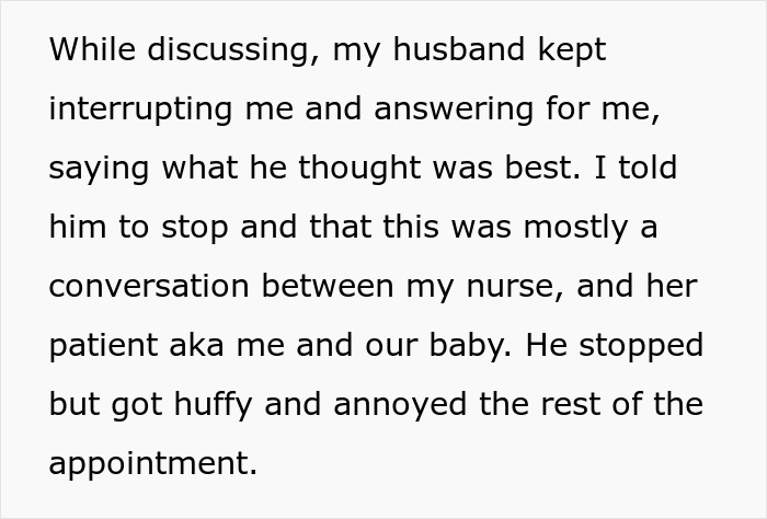 Man Gets Mad When Wife Says Only She&rsquo;s Behind The Choices On Their Baby&rsquo;s Birth, As It&rsquo;s Her Body