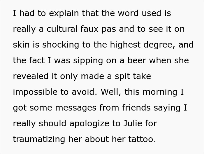 Man Gets Called Out For Telling His Friend The True Meaning Of Her &ldquo;Chinese&rdquo; Tattoo