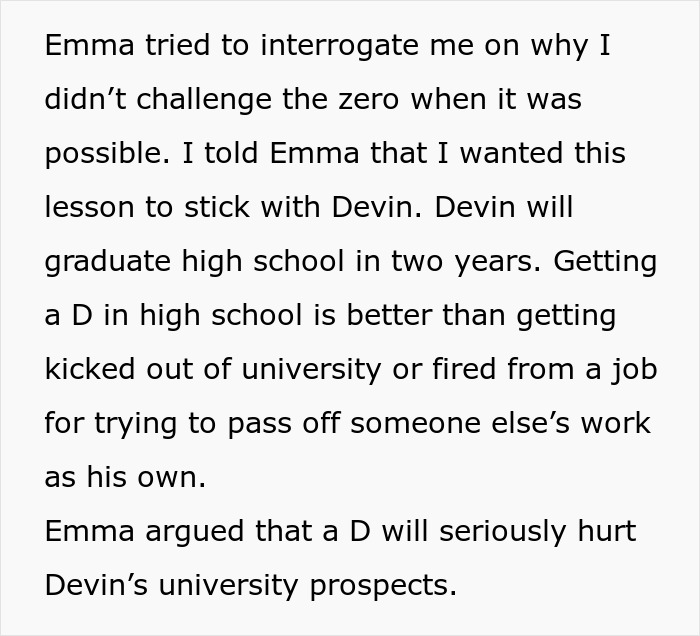 Dad Thinks Son Deserved The Punishment After He Was Caught Cheating, Mom Is Mad