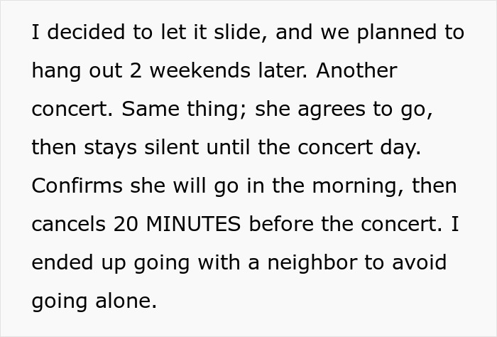 Man Gets Tired Of Woman&rsquo;s Trick Of Canceling Plans At The Last Minute, Does The Same To Her