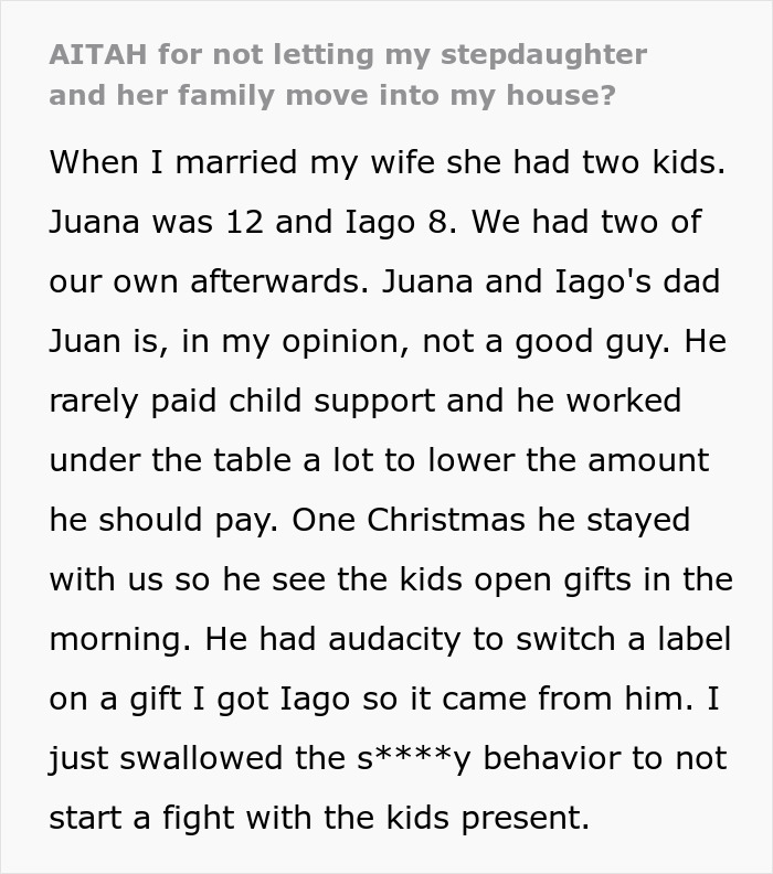 Man Refuses To Give Homeless Stepdaughter Accommodation Because She Never Acknowledged Him