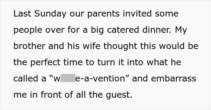 Brother And His Wife Bring Up Woman&rsquo;s Former Stripper Life, She Evicts Them