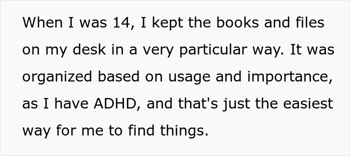 Teen Gets Petty Revenge On Dad By Constantly Moving Things A Meter Away From Where He Put Them