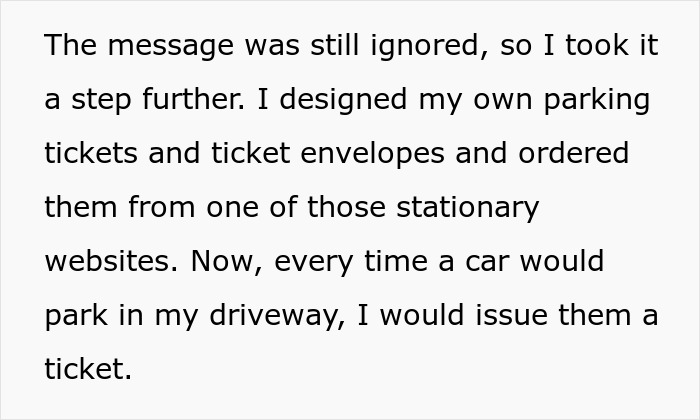 Woman Can&rsquo;t Stand Neighbors Blocking The Garages, Comes Up With Unique Ways To Make Them Stop