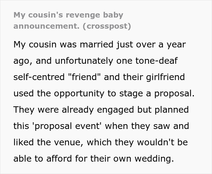 Couple Make Friends&rsquo; Wedding All About Their Proposal, Don&rsquo;t See Revenge Coming