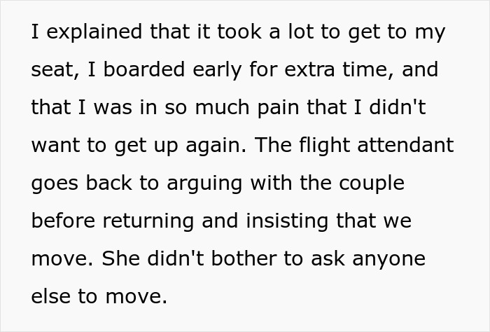 &ldquo;I Was So Absolutely Done&rdquo;: Woman Refuses To Be Moved From Her Seat By Entitled Passengers