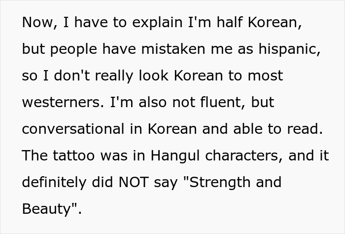 Man Gets Called Out For Telling His Friend The True Meaning Of Her &ldquo;Chinese&rdquo; Tattoo