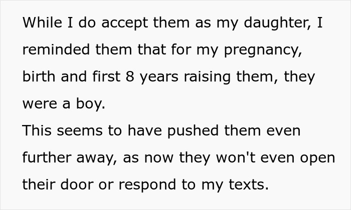 Mom Is Overjoyed To Be Pregnant With A Girl, Her Trans Daughter Feels It&rsquo;s Insensitive To Her