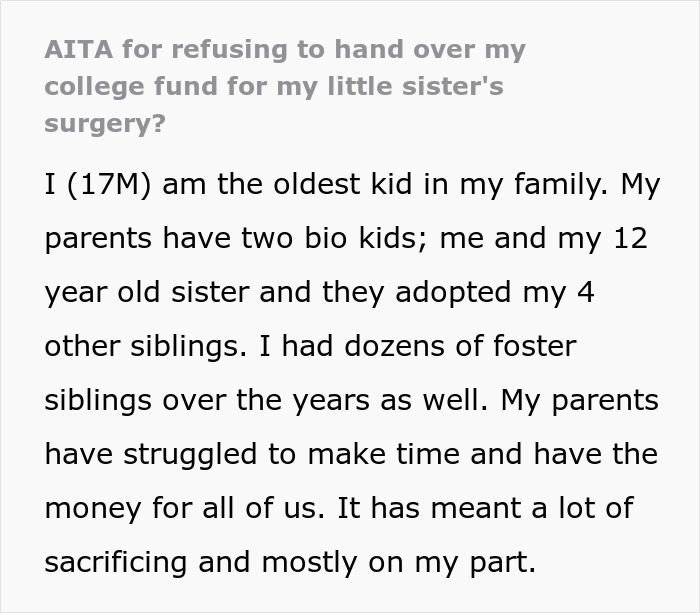 Boy Keeps Being Forgotten By Parents, Until They Demand He Give Them $350K College Fund Boy Keeps Being Forgotten By Parents, Until They Demand He Give Them $350K College Fund