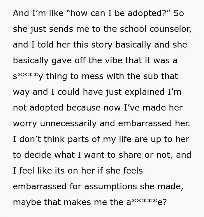 &ldquo;What Do You Mean I&rsquo;m Adopted?&rdquo;: Student Embarrasses Teacher For Making Assumptions