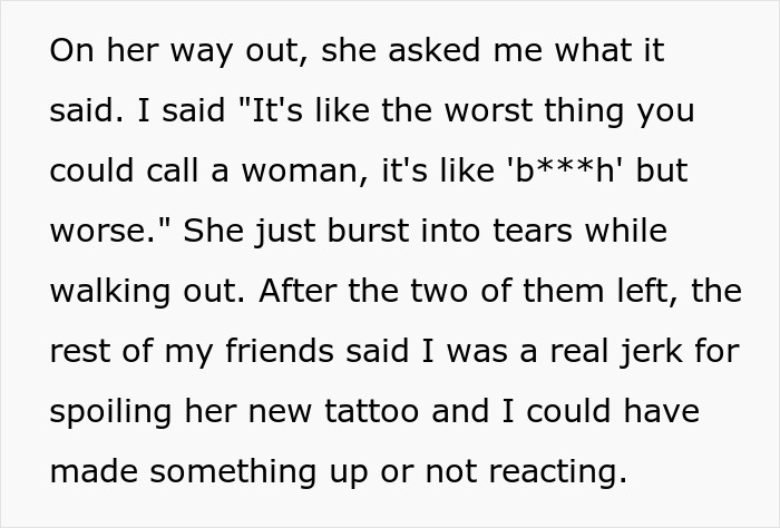 Man Gets Called Out For Telling His Friend The True Meaning Of Her &ldquo;Chinese&rdquo; Tattoo