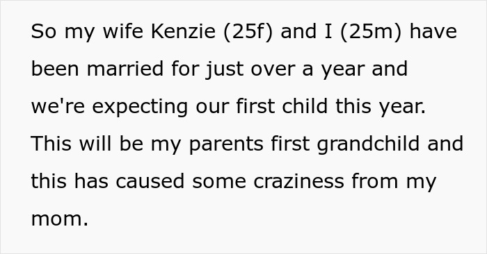 &ldquo;AITA For Telling My Mom She Has Zero Rights To Name My Wife&rsquo;s And My Child&rdquo;