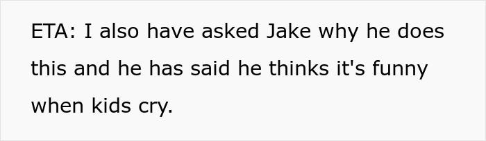 Man Refuses To Stop 12 Y.O. From Scaring Their New Baby, Mom Serves Them An Eviction Notice Man Refuses To Stop 12 Y.O. From Scaring Their New Baby, Mom Serves Them An Eviction Notice