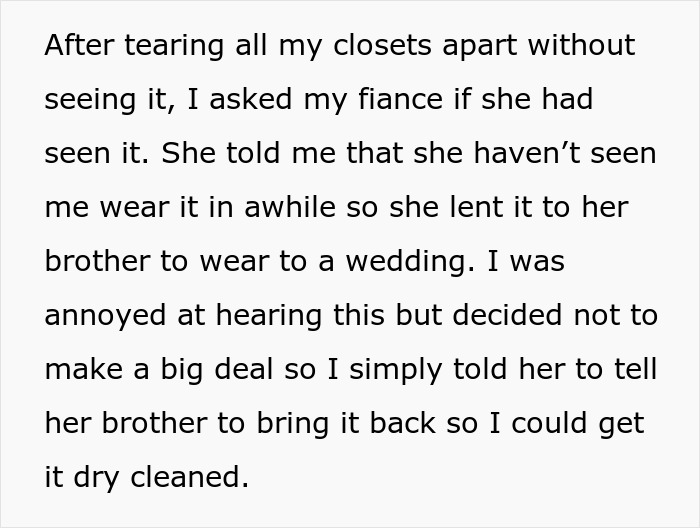 Man Refuses To Back Down After Fianc&eacute;e&rsquo;s Family Turn On Him Over $700 Coat
